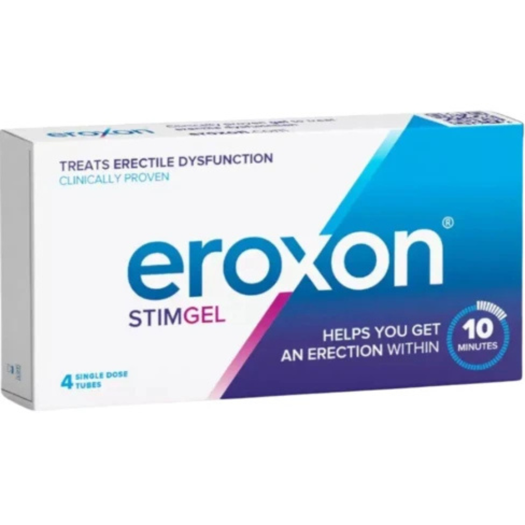 Eroxon Stimgel ED Treatment Gel for Men 4 Tubes