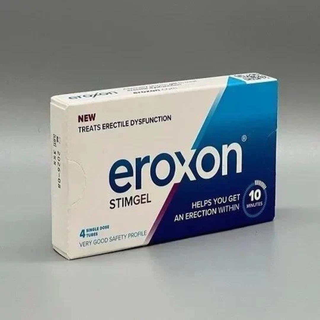 Eroxon Stimgel Male Performance Wellness Gel Eroxon Stimgel ED Treatment for Men 4 Single Dose Tubes